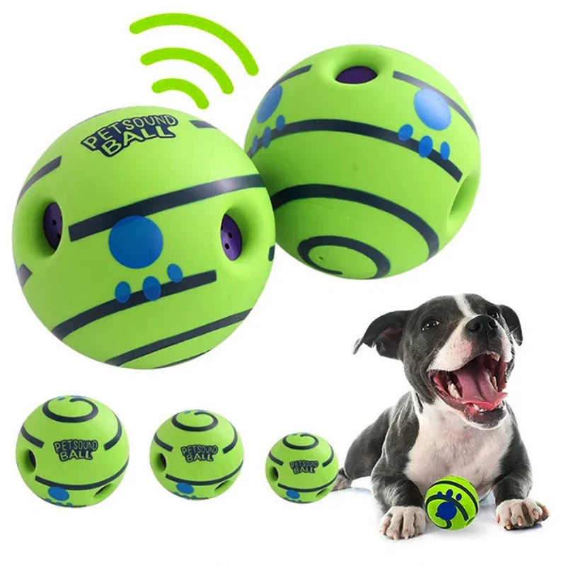 Bola Inteligente com Som Super Resistente para Pets – Pet Sound Ball™ | Diversão Interativa e Estímulo Diário