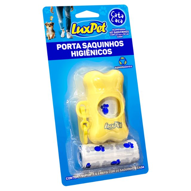 Porta Saquinhos Higiênicos 2 Refis + Refis Avulsos CataCaca | ForPatas - Imagem 3