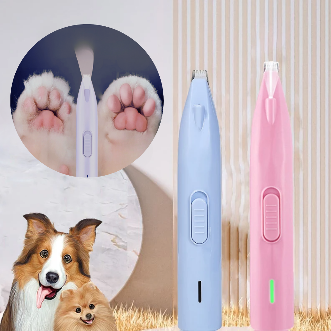 Aparador GlowTrim elétrico com LED para pets