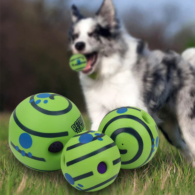 Bola Inteligente com Som Super Resistente para Pets – Pet Sound Ball™ | Diversão Interativa e Estímulo Diário - Imagem 3