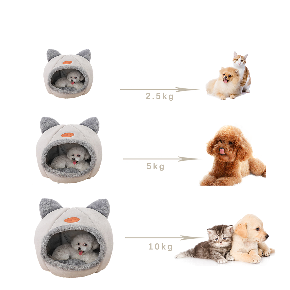 Toquinha Pet CozyDen confortável para cães e gatos