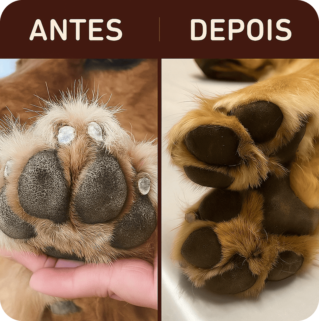 Hidratante Vegano e Lambível para Patas de Cães e Gatos