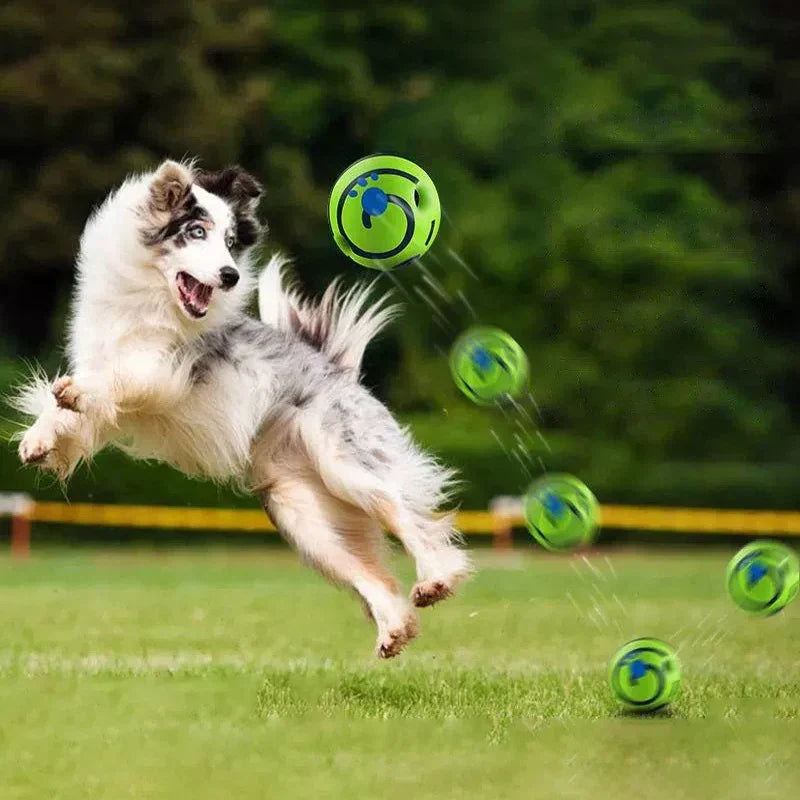Bola Inteligente com Som Super Resistente para Pets – Pet Sound Ball™ | Diversão Interativa e Estímulo Diário - Imagem 2