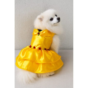 Fantasia Pet Bela – Vestido para Gatos e Cachorros