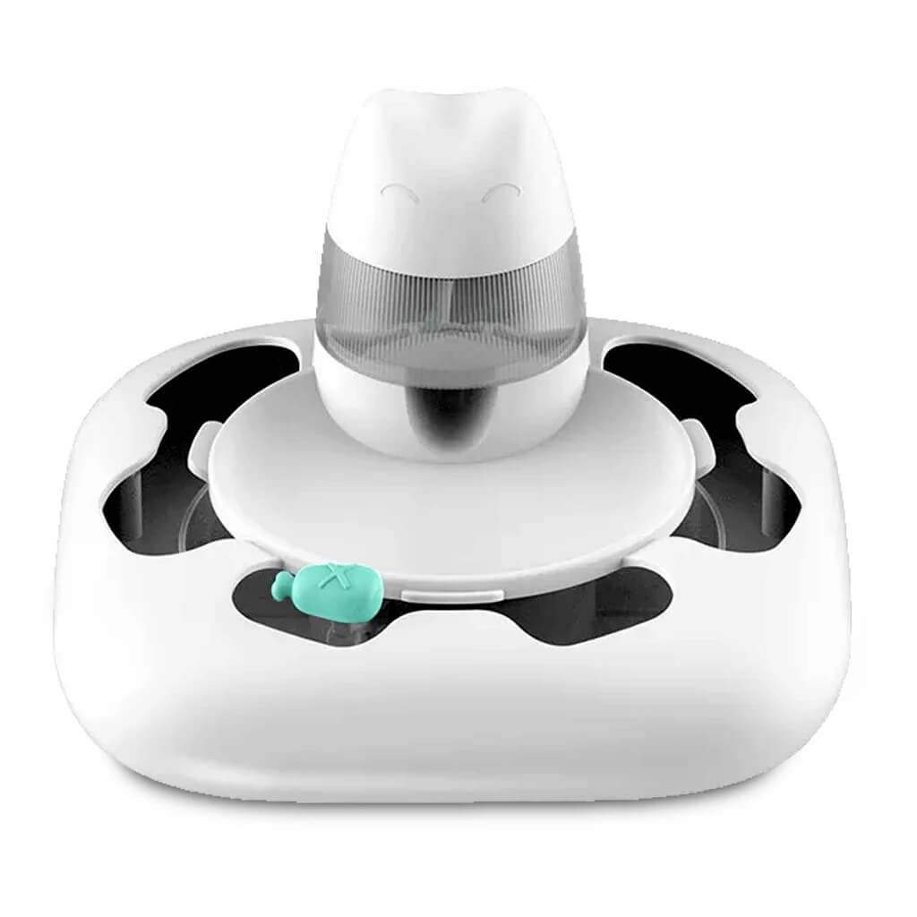 Brinquedo Interativo Inteligente para Gatos – Dispensa Petiscos Automático | ForPatas - Imagem 4