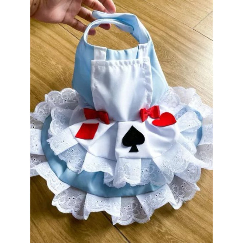 Vestido Alice no País das Maravilhas – Para Cães e Gatos - Imagem 2