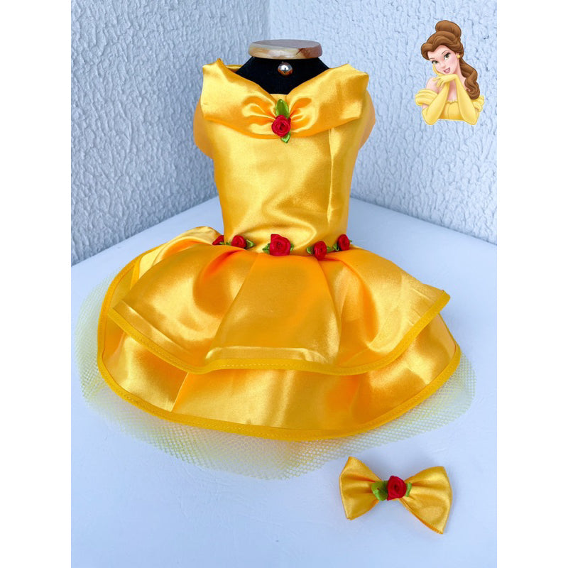 Fantasia Pet Bela – Vestido para Gatos e Cachorros - Imagem 3