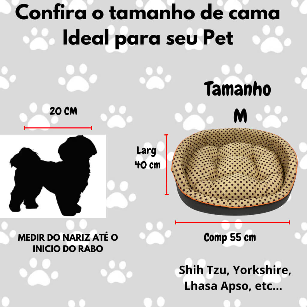 Cama Macia Lavável para Cachorro e Gato Modelo Europa - Imagem 7