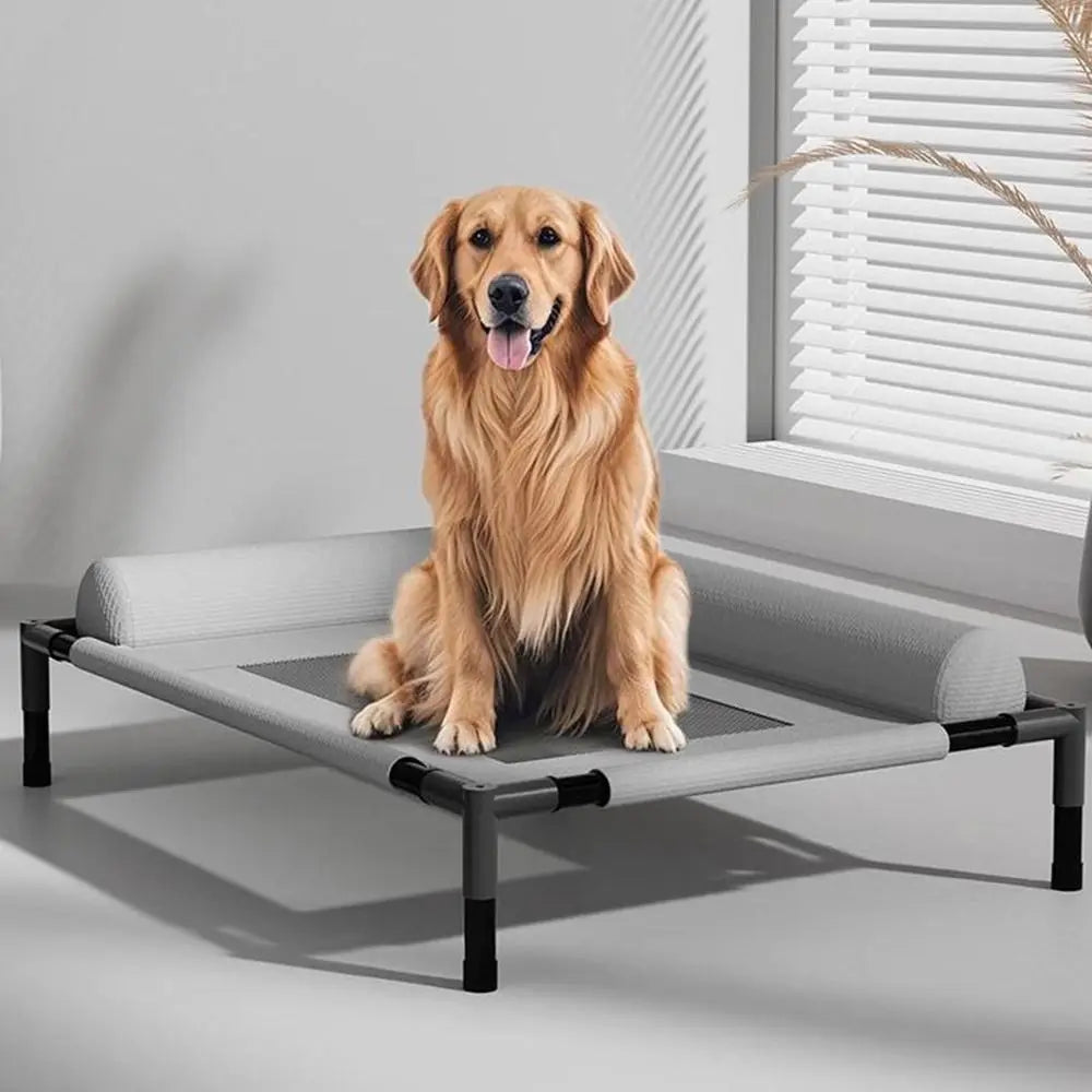 Cama Elevada Premium com Estrutura Reforçada para Cachorro e Gato Lupzy - Imagem 6