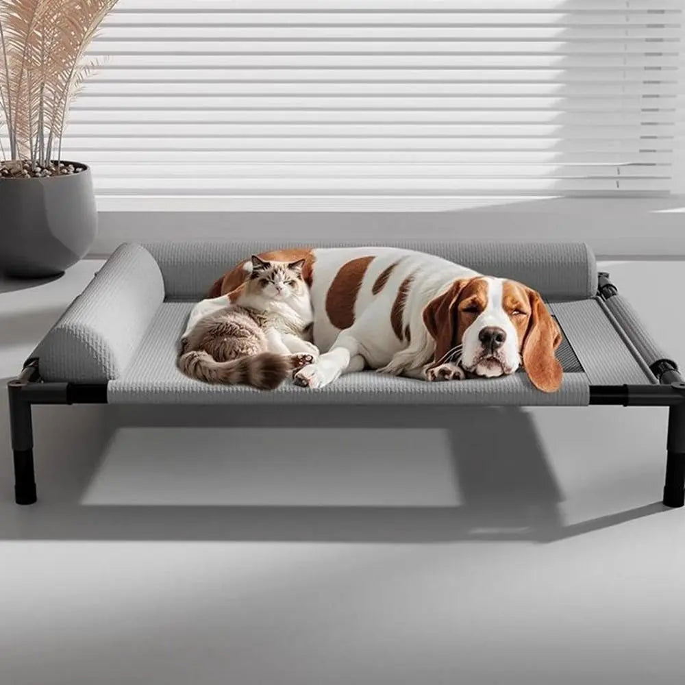 Cama Elevada Premium com Estrutura Reforçada para Cachorro e Gato Lupzy - Imagem 4