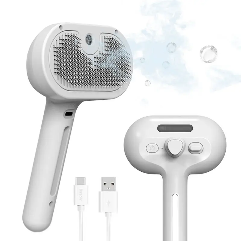 Escova Furly massageando cachorro