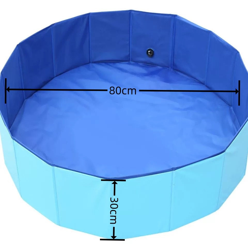 Piscina Dobrável para Cachorro e Crianças em PVC Antideslizante – Duty™ | Diversão e Refresco no Calor - Imagem 4