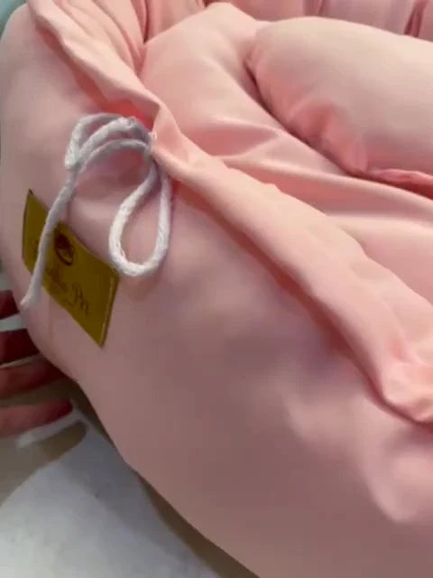 Caminha Pet Redonda Ajustável com Almofada de Coração – Lupzy™ Londres | Aconchego que Abraça - Imagem 3