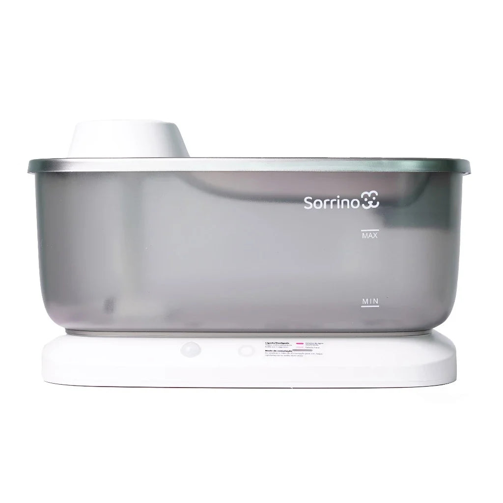 Bebedouro Automático 7L com Sensor Elevado Sem Fio para Cachorro e Gato Aço Inox Sorrino - Imagem 4