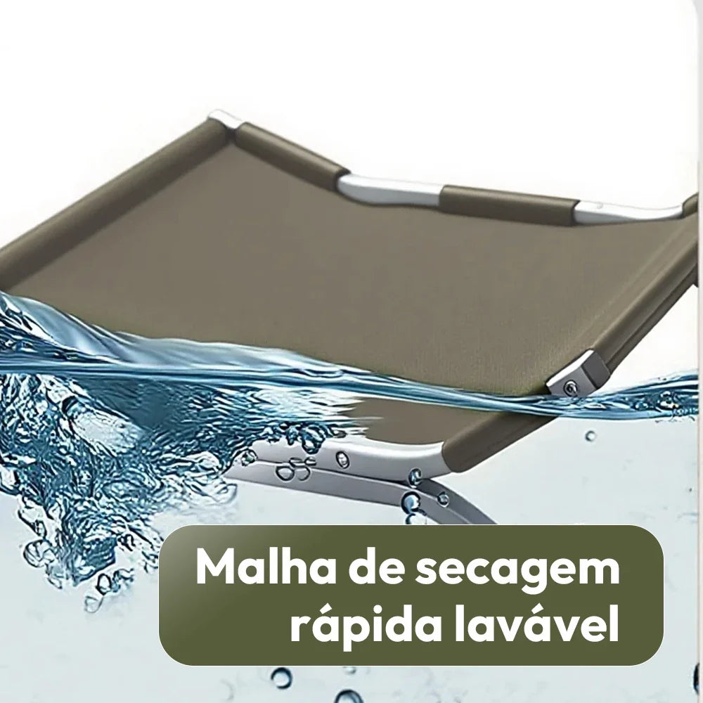 Cama Suspensa Impermeável para Cães e Gatos Pequenos e Médios – Snouty™ | Conforto Elevado em Todas as Estações - Imagem 5