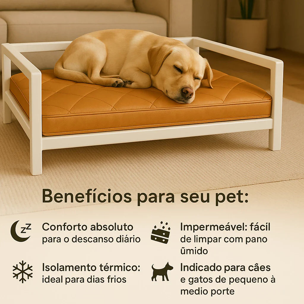 Cama Impermeável Anti Frio para Cachorro e Gato Lavável ConfortNest - Imagem 4