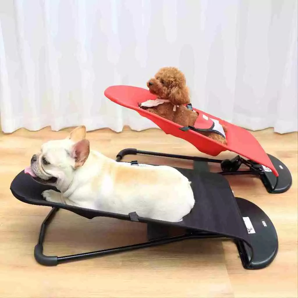 Cama Balanço em Tela Preta para Cães e Gatos Pequenos e Médios – Snouty™ | Conforto Suspenso e Relaxamento Diário - Imagem 5
