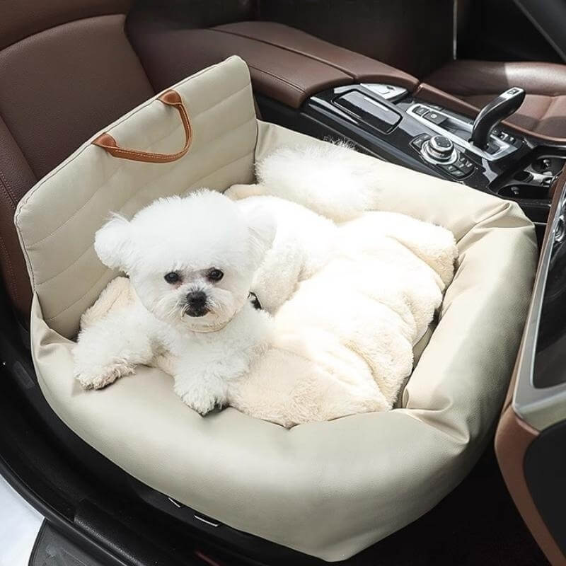 Cama de assento de carro para cachorro Pawzly™