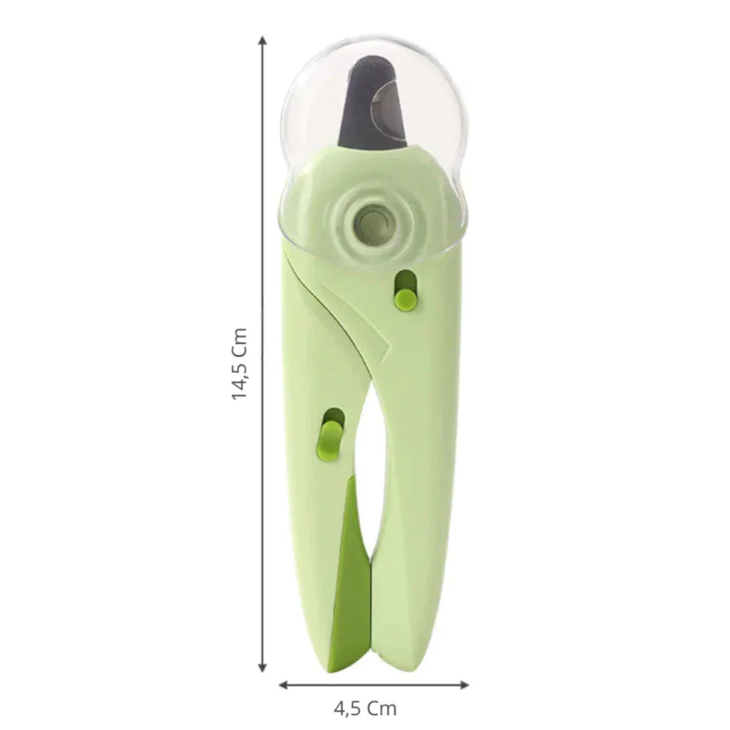 Cortador de Unhas com LED Profissional + Lixa e Tesoura para Cachorro e Gato Antiderrapante Snouty™ - Imagem 2