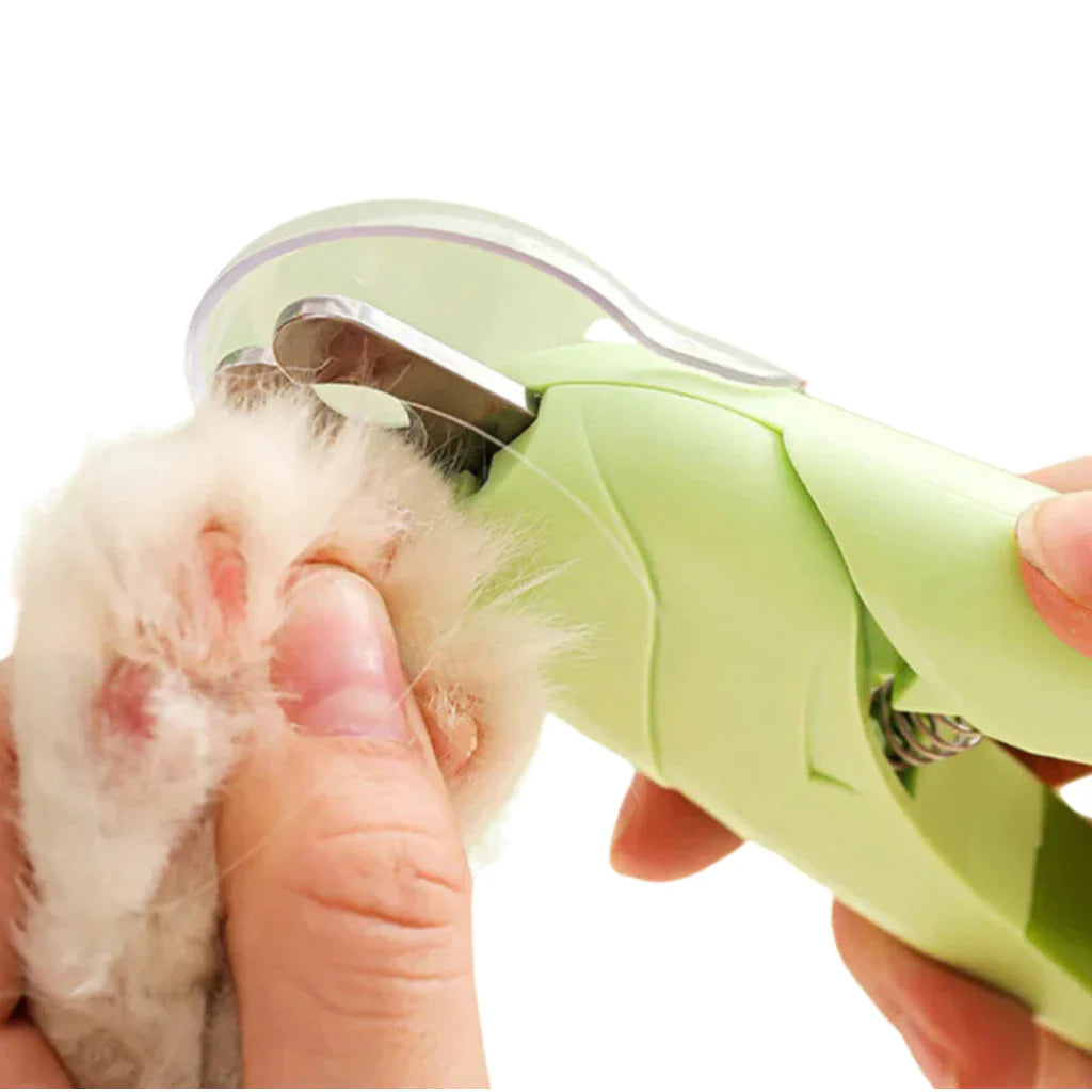 Cortador de Unhas com LED Profissional + Lixa e Tesoura para Cachorro e Gato Antiderrapante Snouty™ - Imagem 5