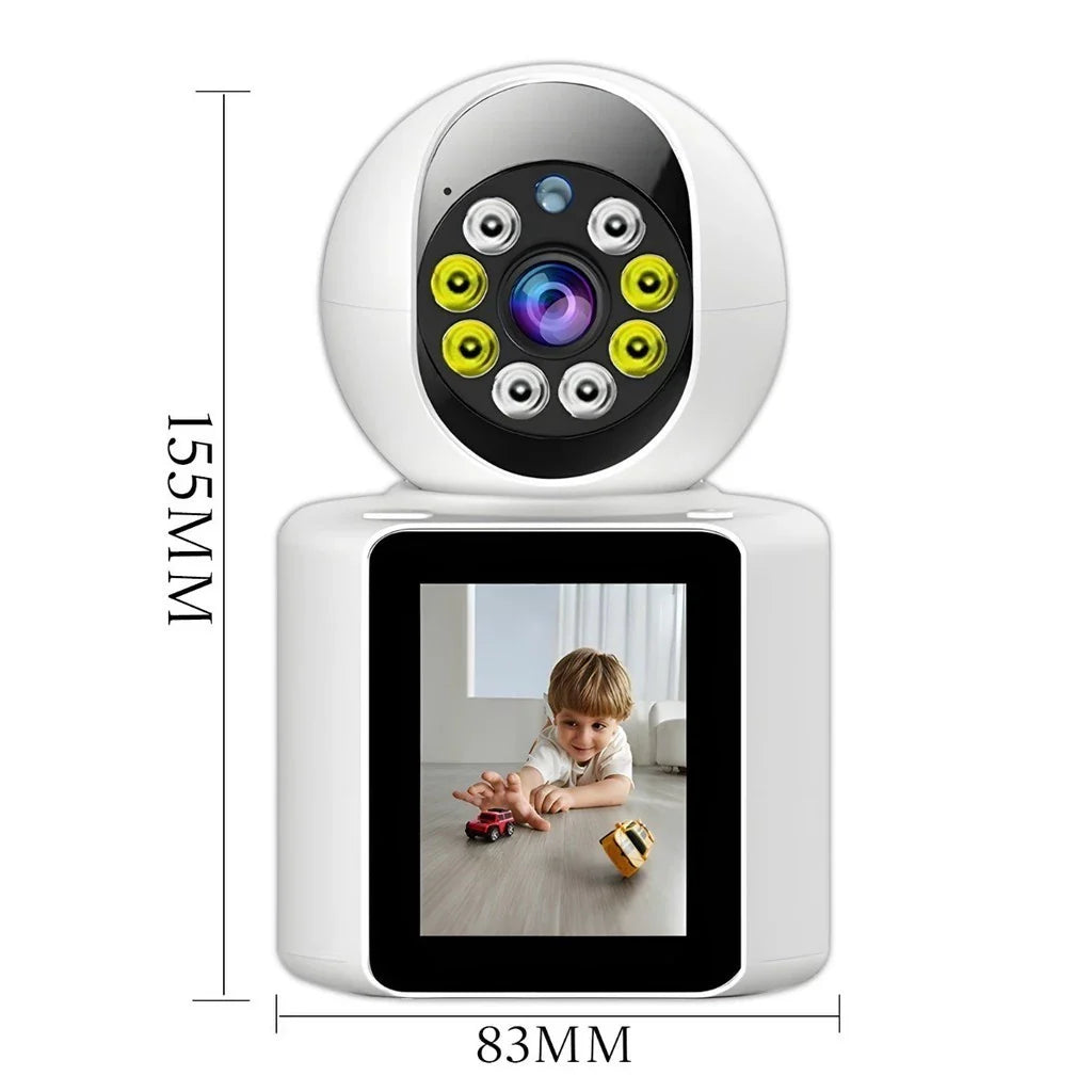 Câmera de Segurança Wi-Fi 1080P com Vídeo e Áudio Bidirecional – PetVision™ - Imagem 5